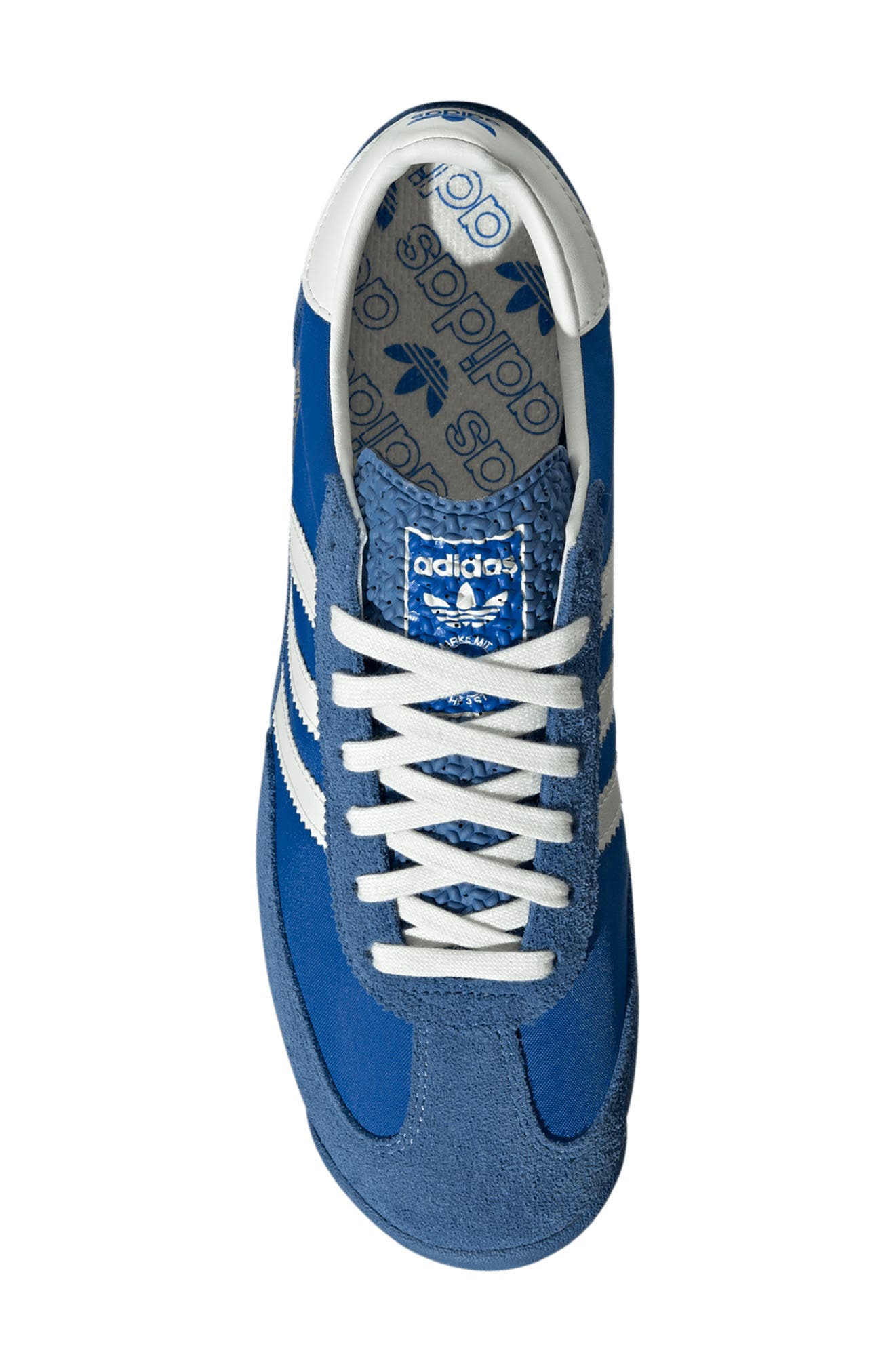 adidas Gender Inclusive SL 72 RS Sneaker in Blue/white/better Scarlet at Nordstrom - 4