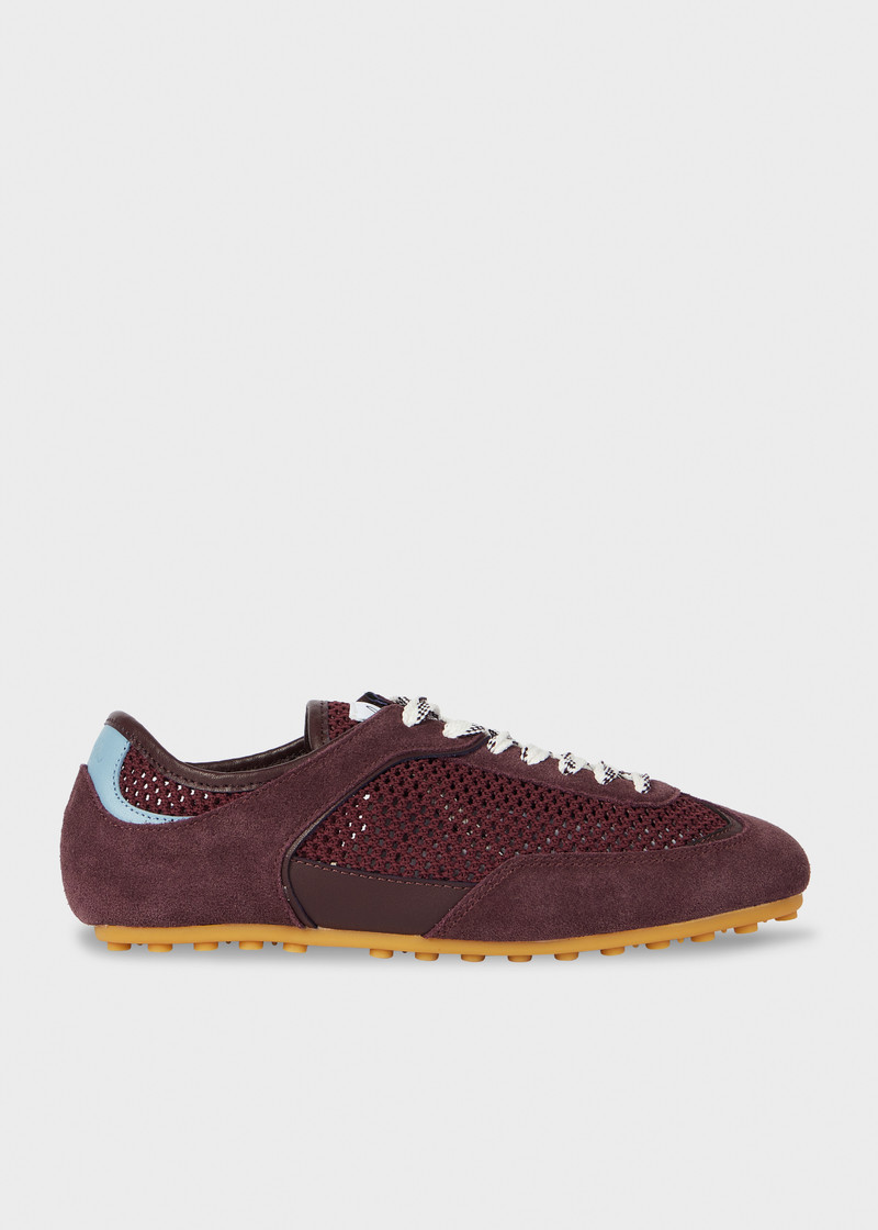 Women's Burgundy 'Samara' Trainers 1