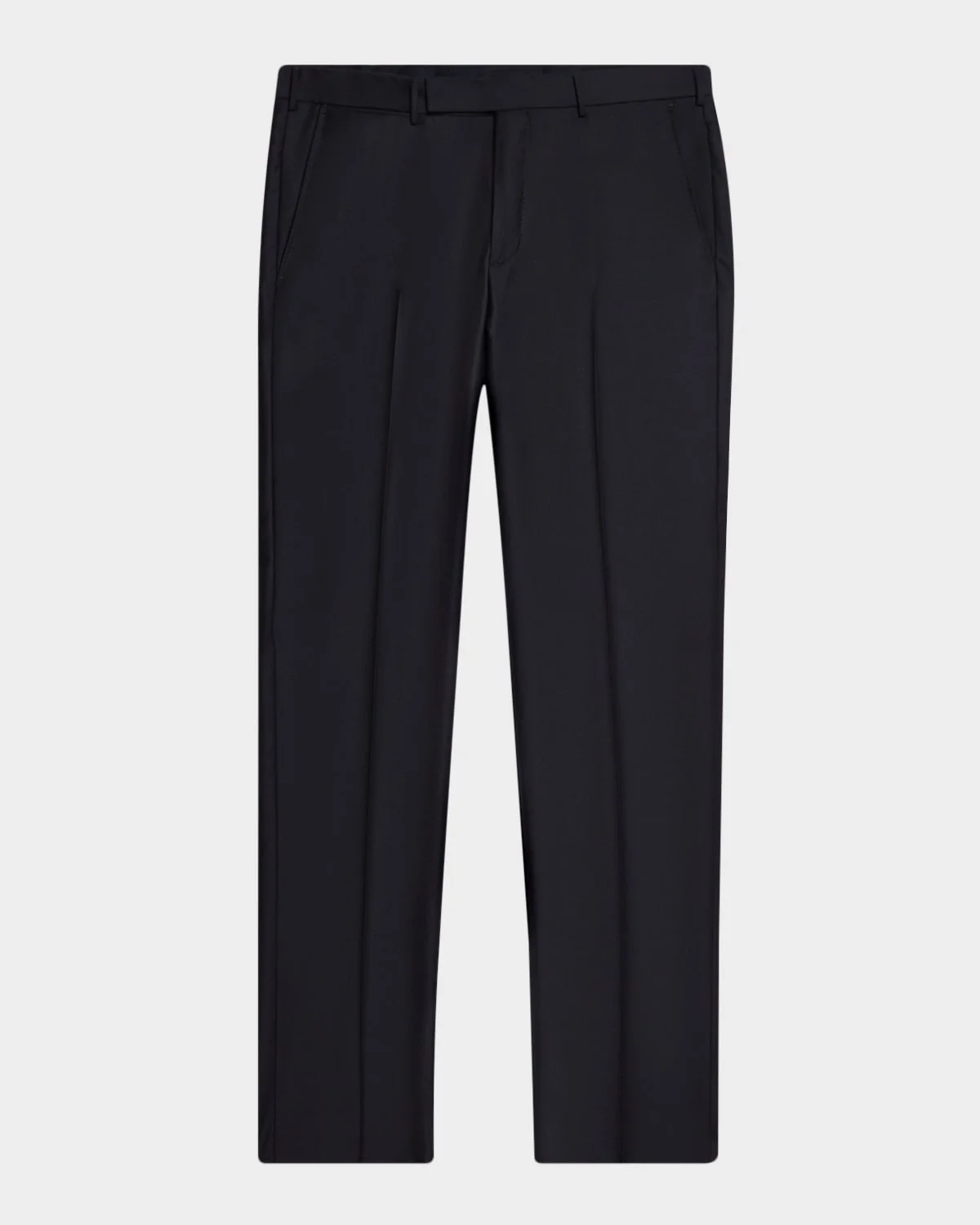 Men's Trofeo Wool Flat-Front Trousers - 1