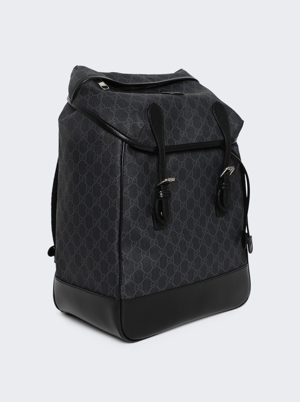 Medium Backpack with Interlocking G Black - 4