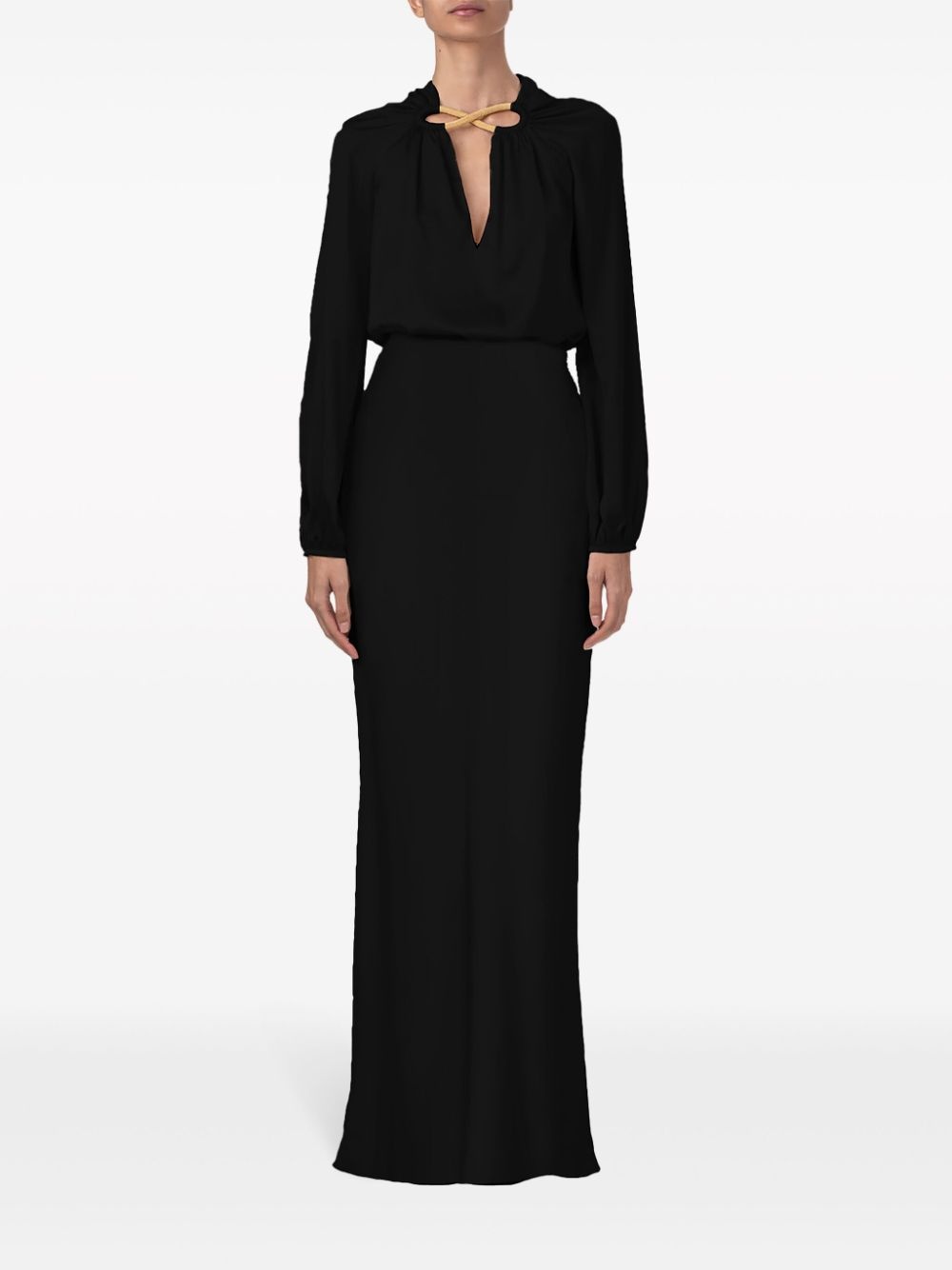Laurina high-waisted maxi skirt - 2