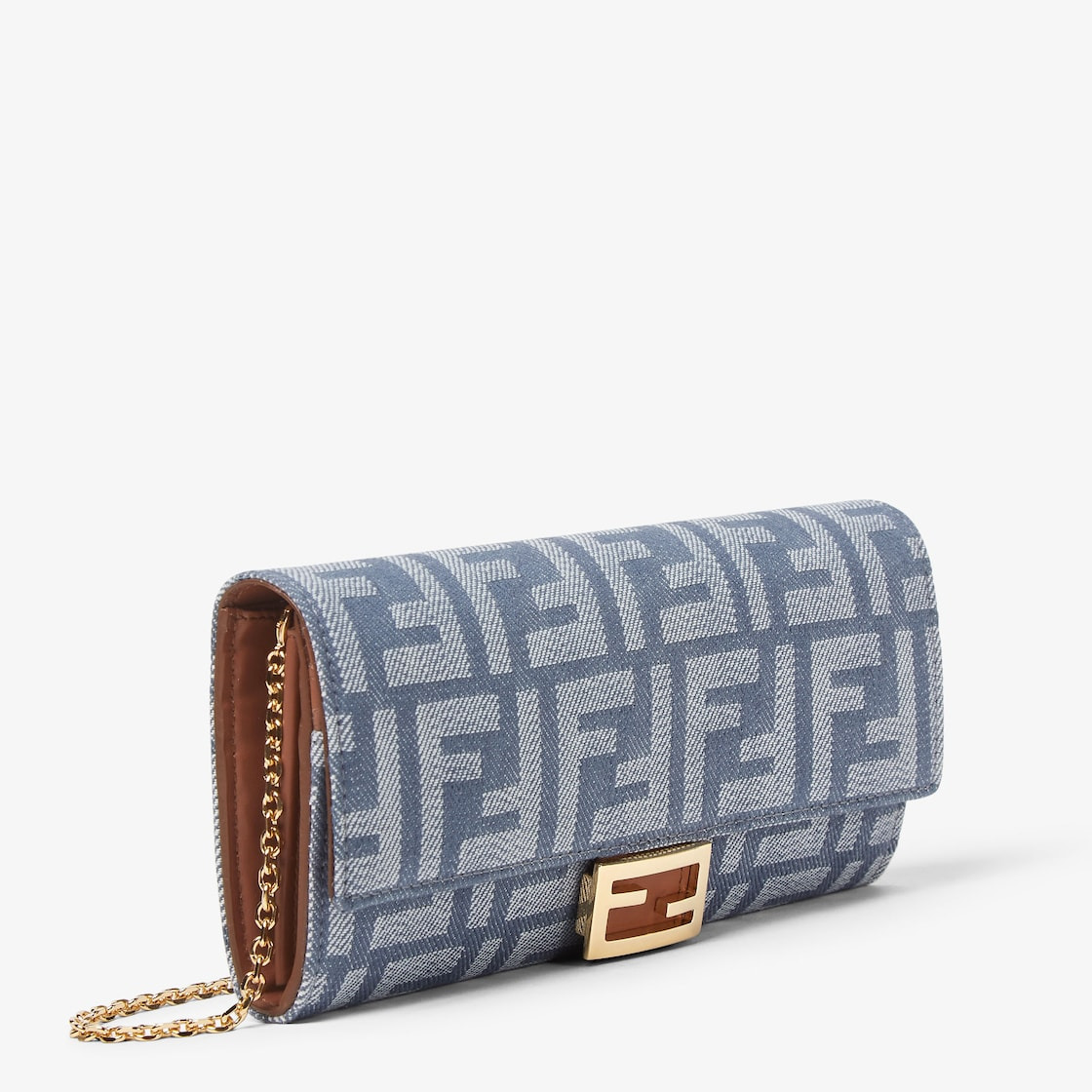 Baguette Continental Wallet With Chain - 2