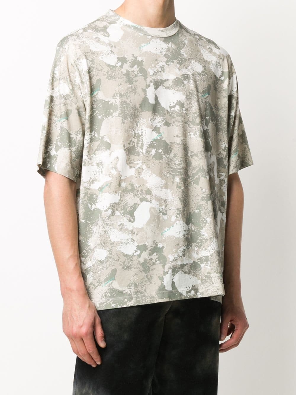 camouflage print T-shirt - 3