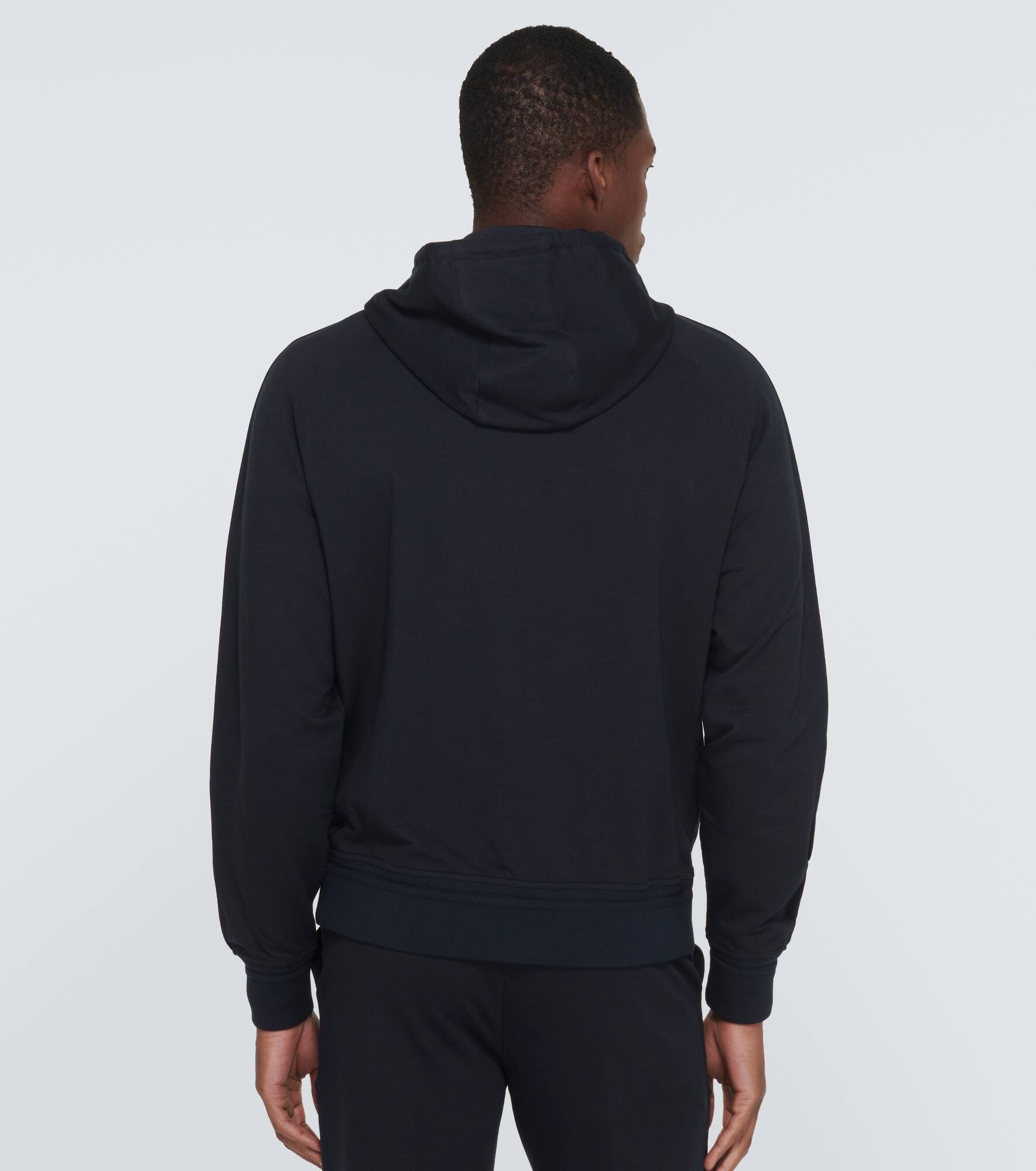 Cotton-blend hoodie - 4