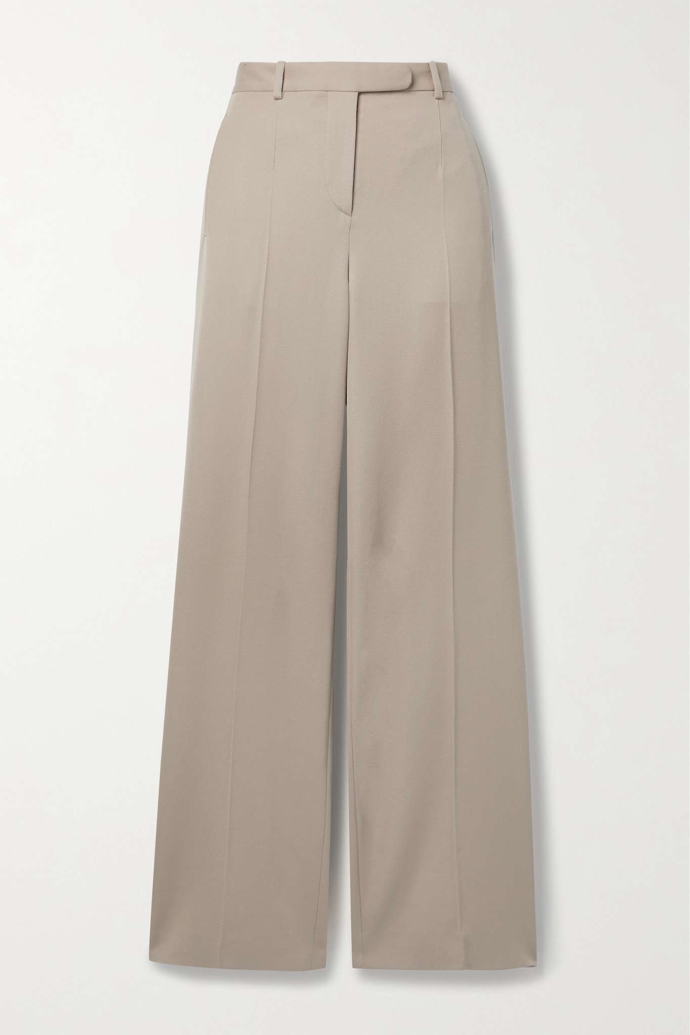 Banew wool-twill straight-leg pants - 1