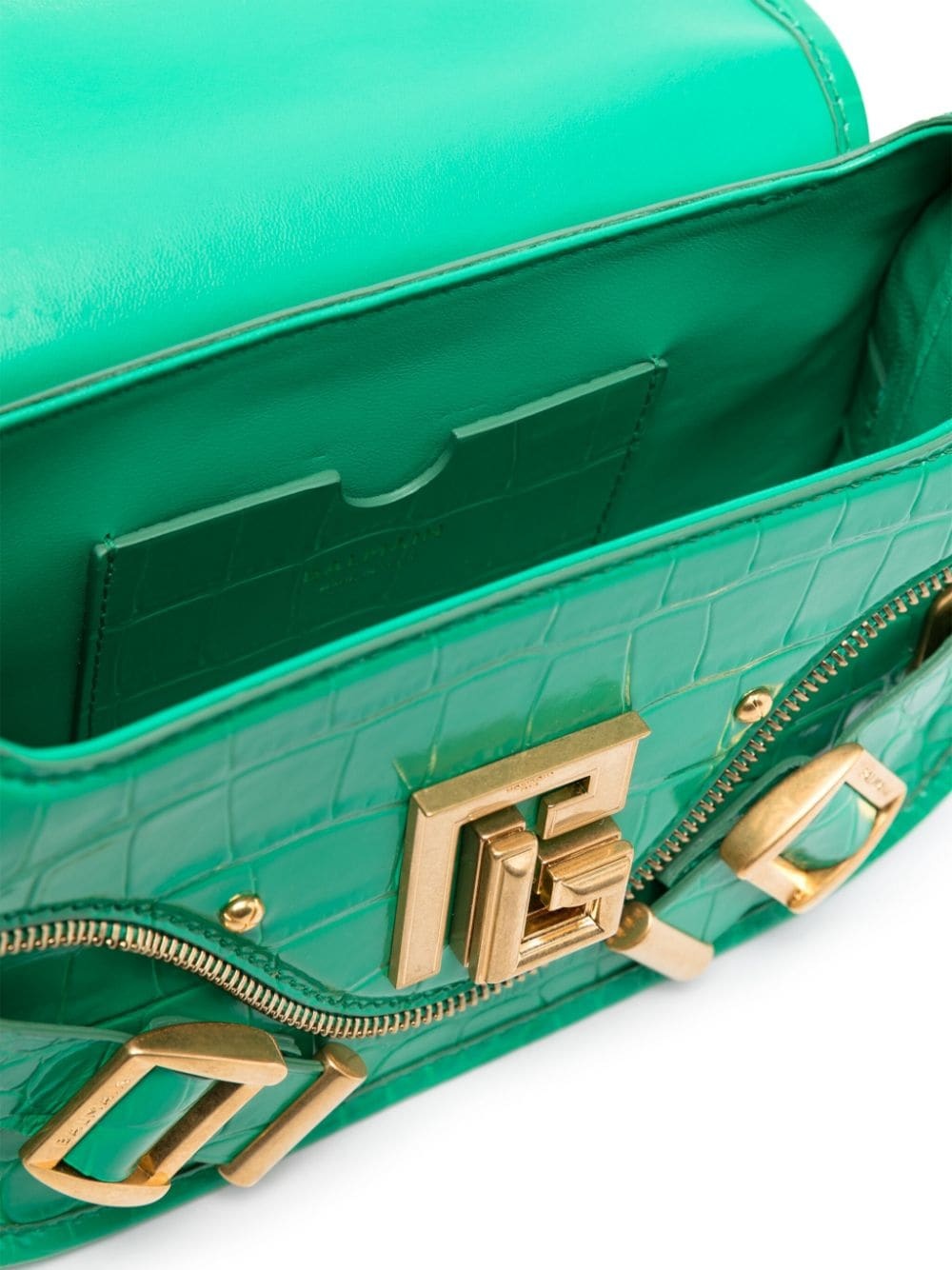 Blaze crocodile-effect shoulder bag - 7