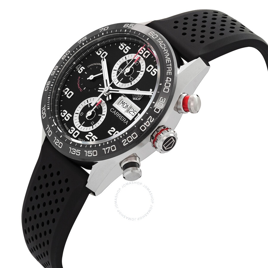 Tag Heuer Carrera Chronograph Automatic Black Dial Men's Watch CBN2A1AA.FT6228 - 2