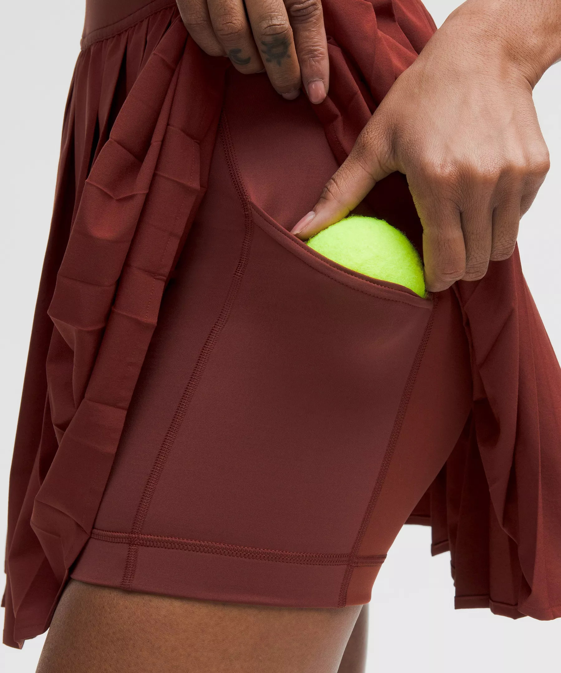 High-Rise Pleated Tennis Skirt *Long - 6