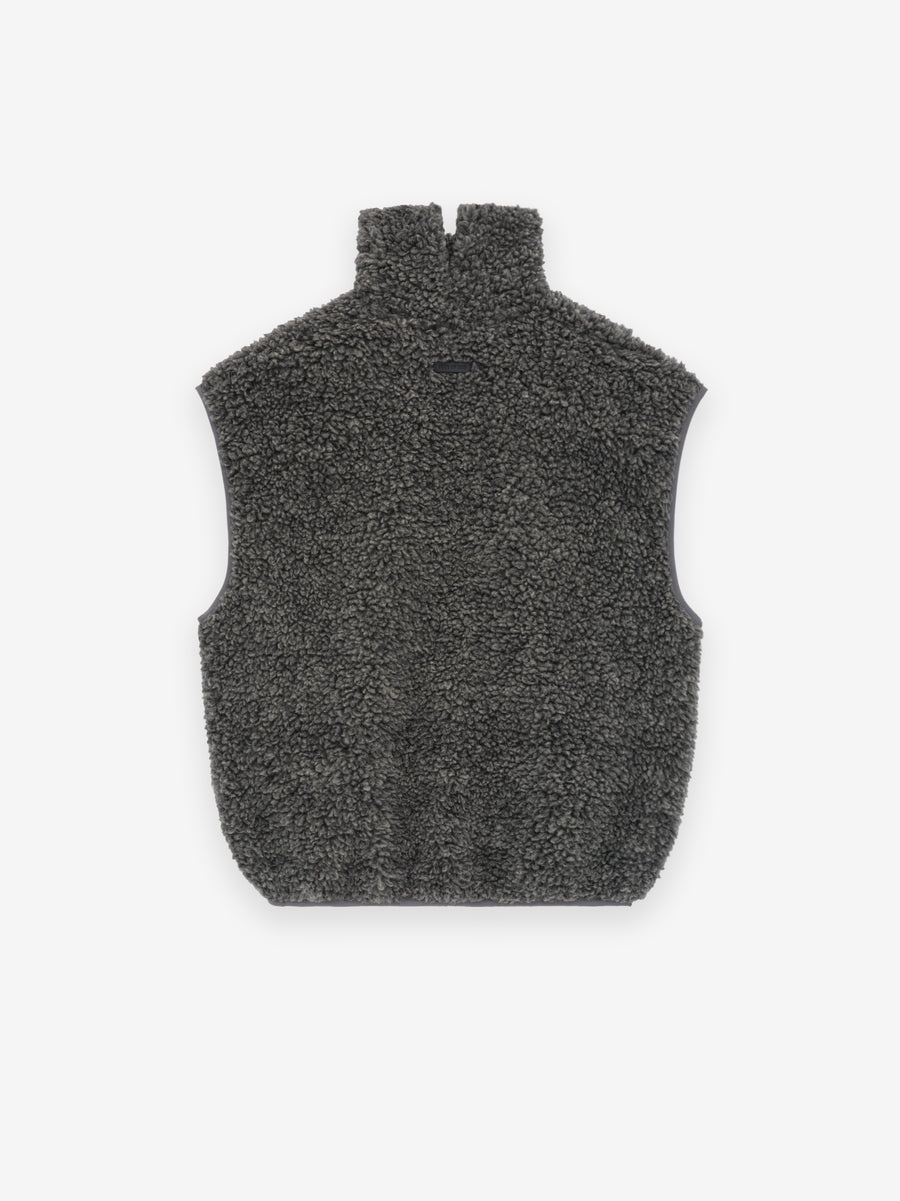 Polar Fleece High Neck Muscle Tee - 3
