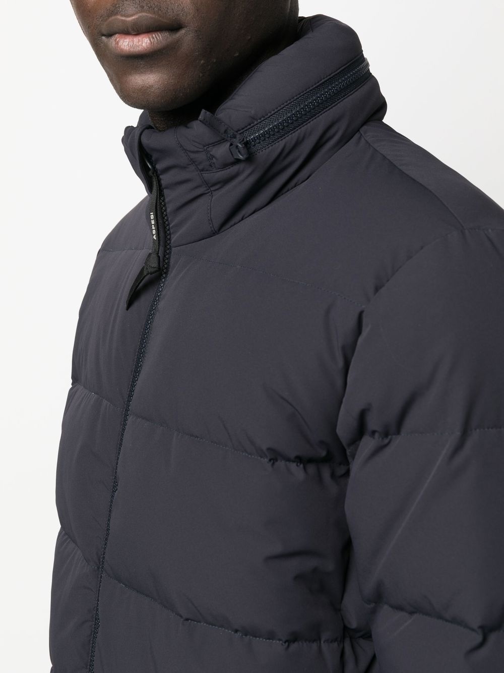 padded funnel-neck jacket - 5