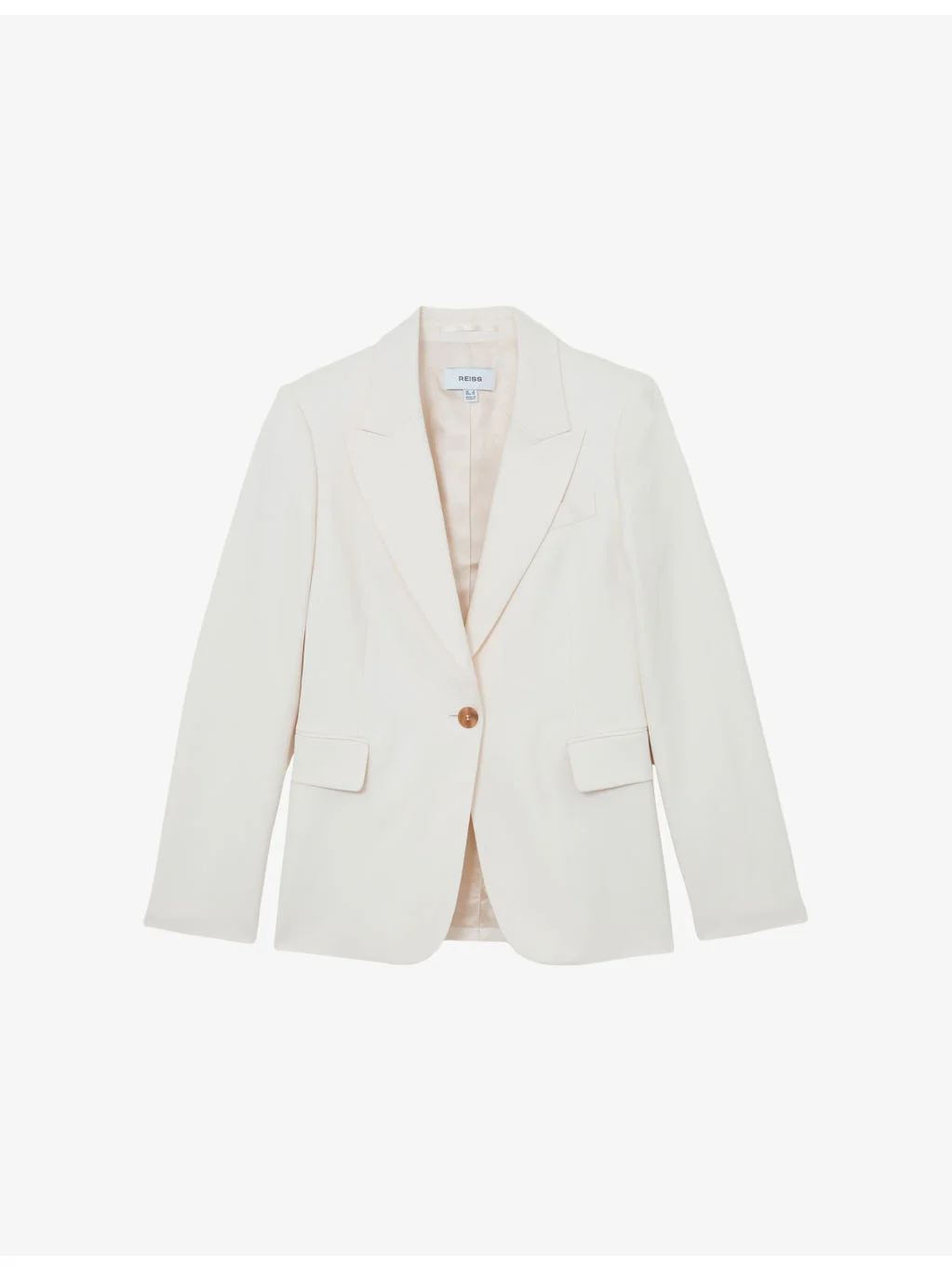 Malin Peak-Lapel Single-Breasted Woven Blazer - 1