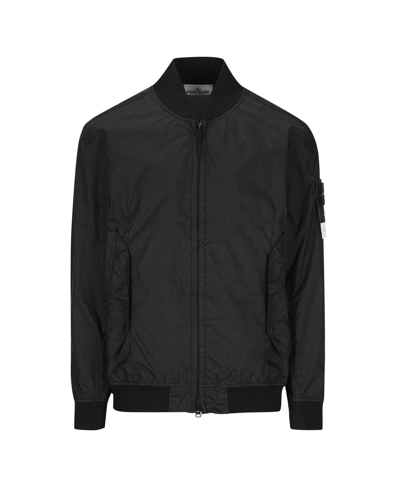 Lightweight Black Technical Jacket - 1