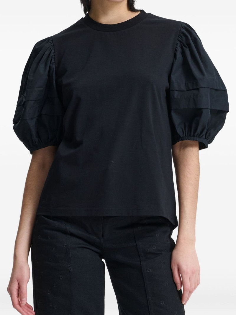 CECILIE BAHNSEN puff-sleeve T-shirt outlook