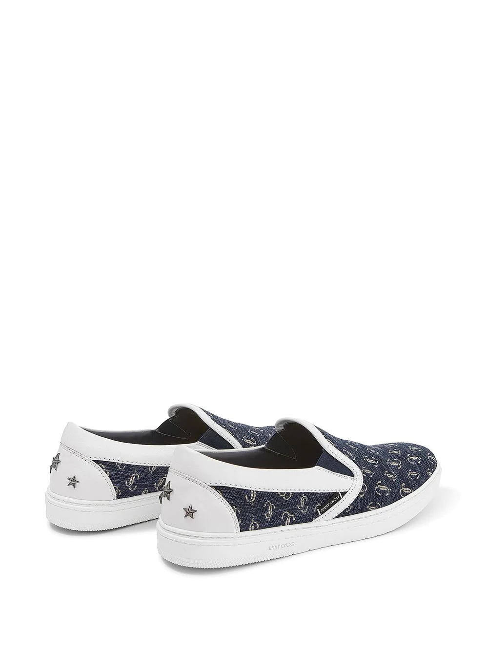 Grove monogram-pattern sneakers - 3