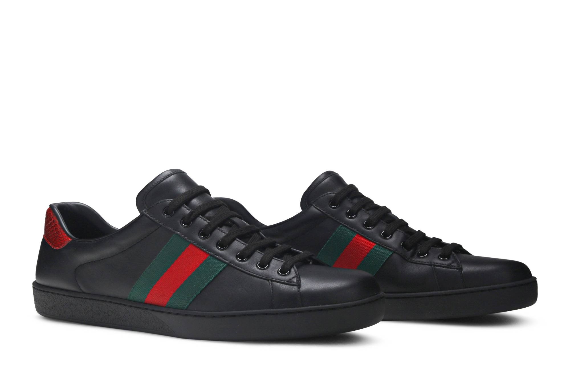 Gucci Ace Leather 'Black' - 8