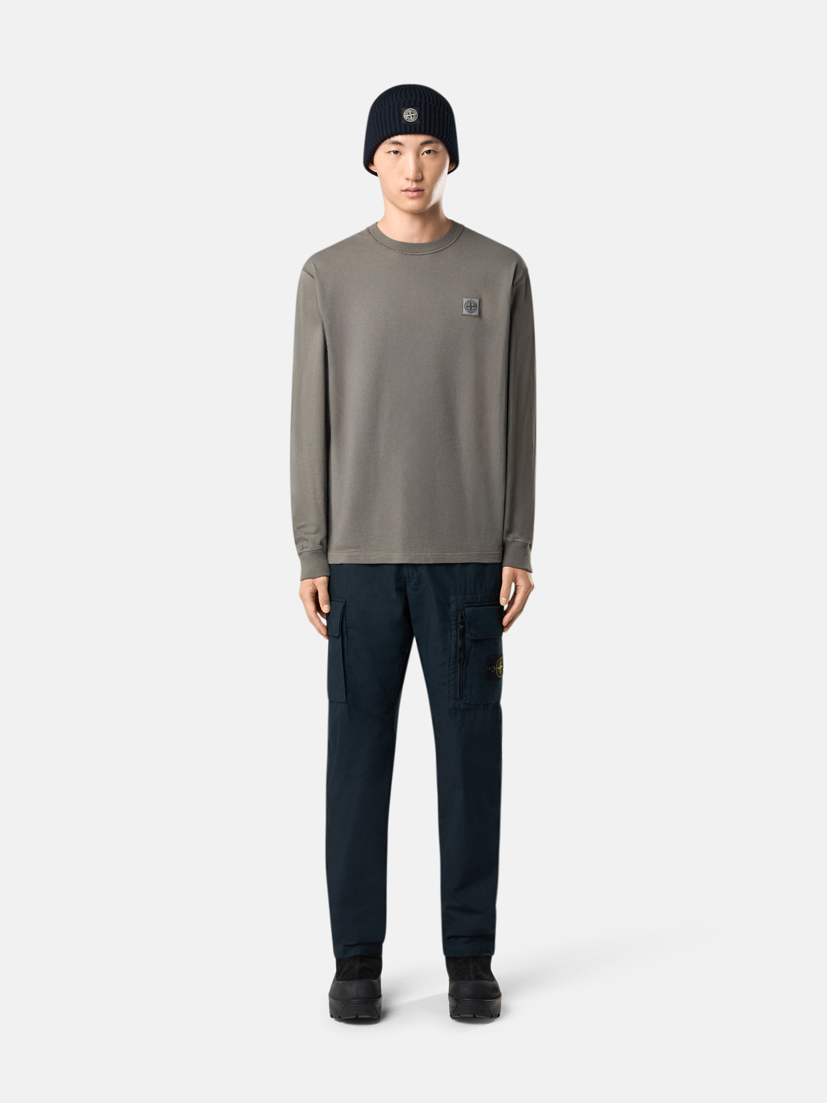 2100030 ORGANIC COTTON JERSEY 'FISSATO' EFFECT - 2