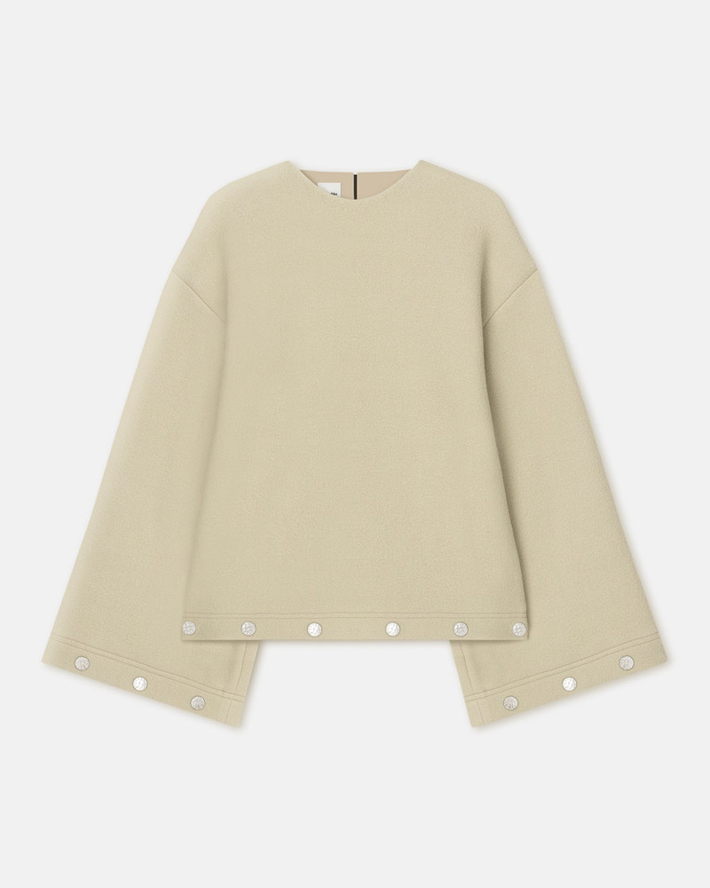 Studded Felted Wool Top - 1