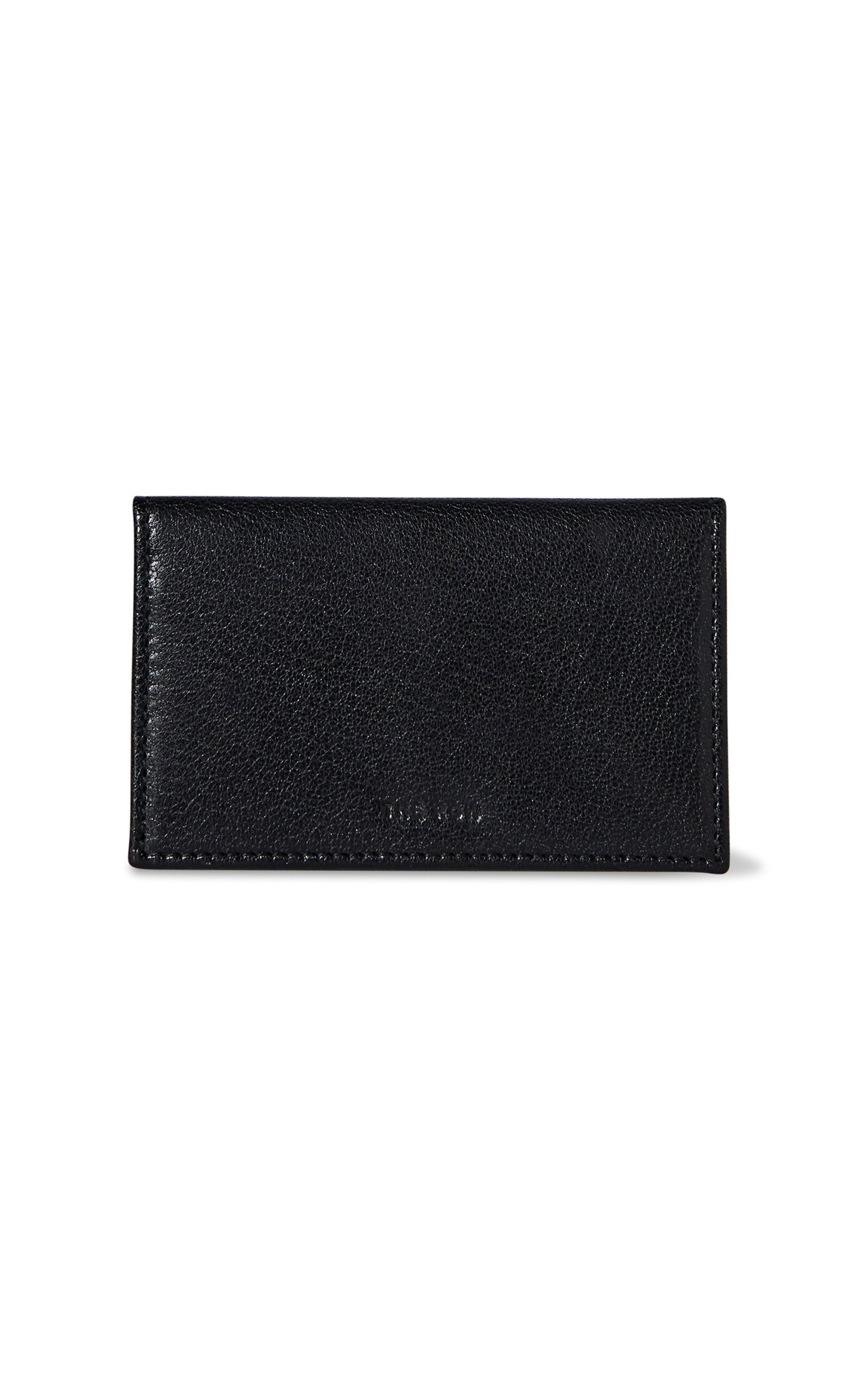 Two Leather Card Case black - 2