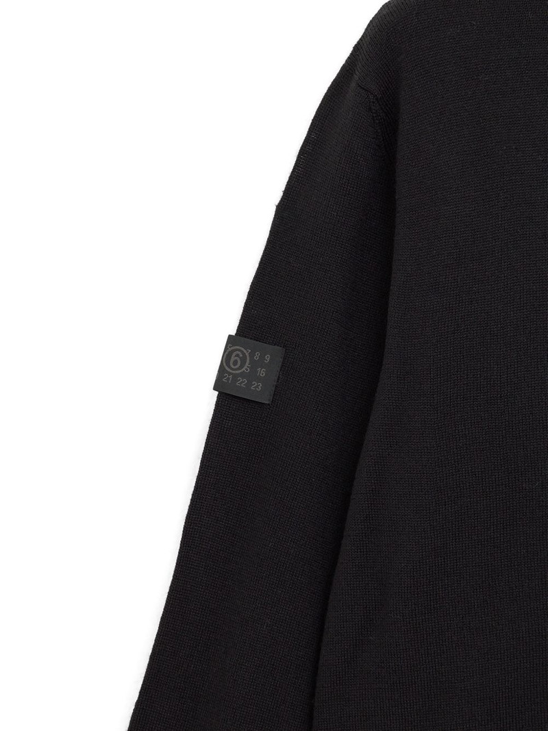 turtleneck logo-patch sweater 4