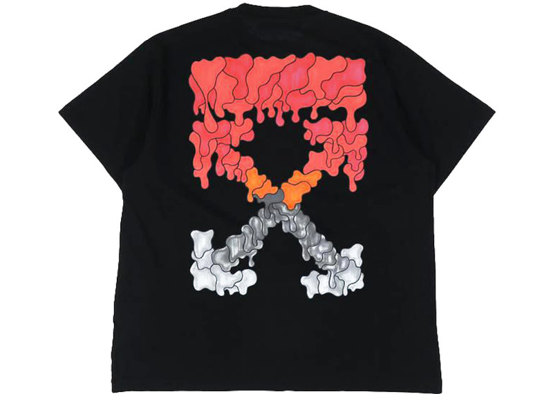 Off-White OFF-WHITE Red Marker S/S Over Tee Black/Red outlook