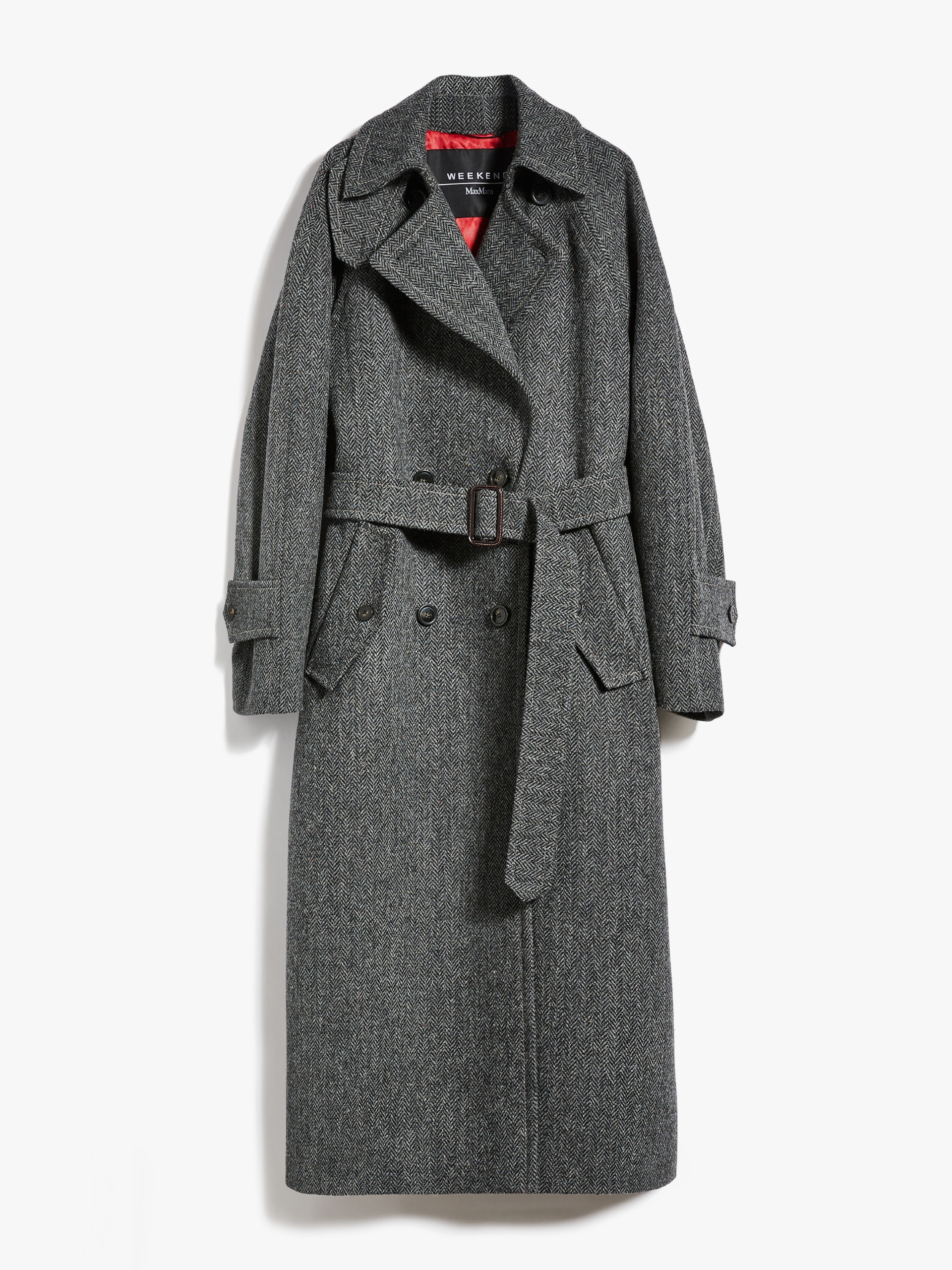 Max Mara Harris Tweed coat | REVERSIBLE
