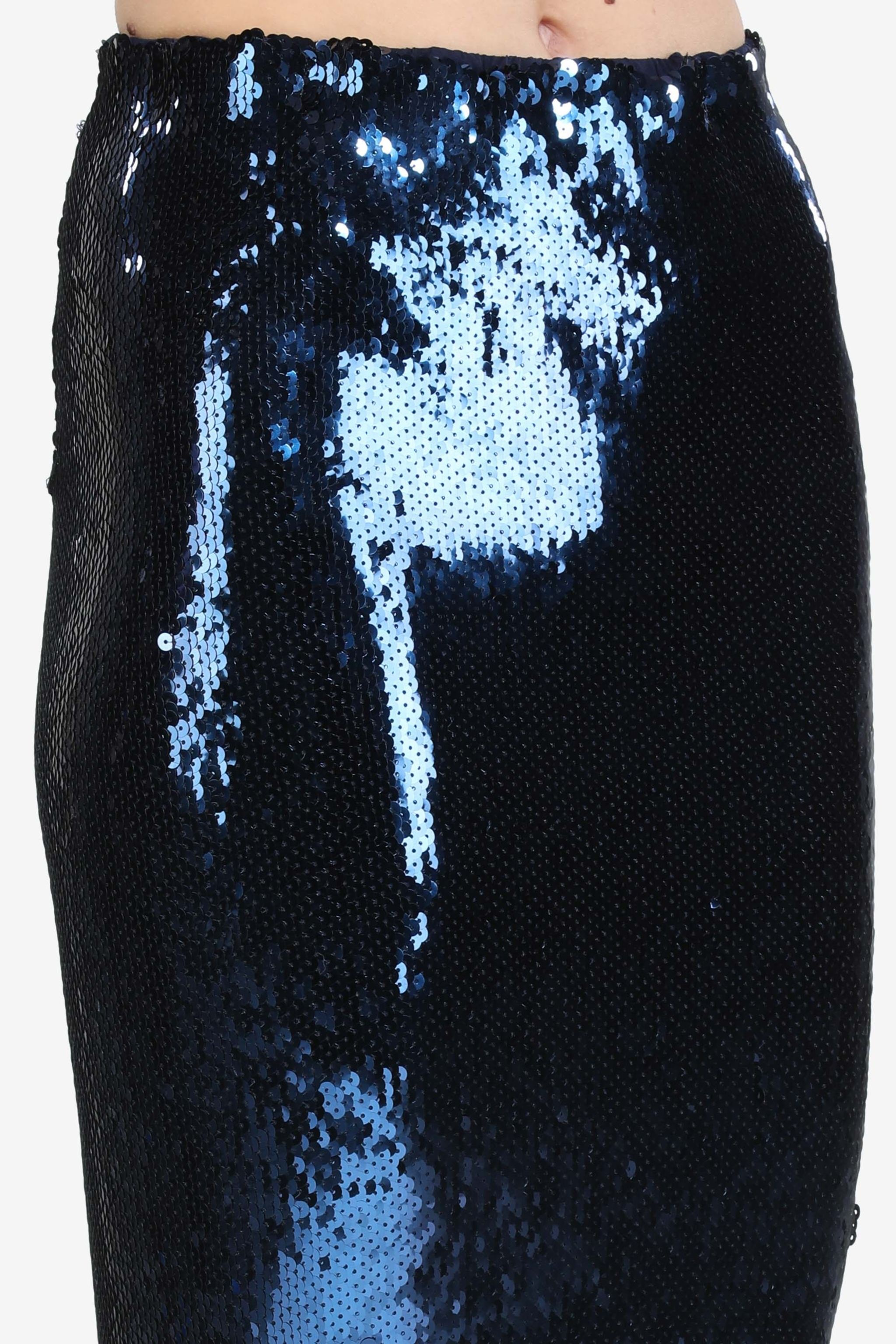 SEQUIN-EMBELLISHED PENCIL SKIRT - 5