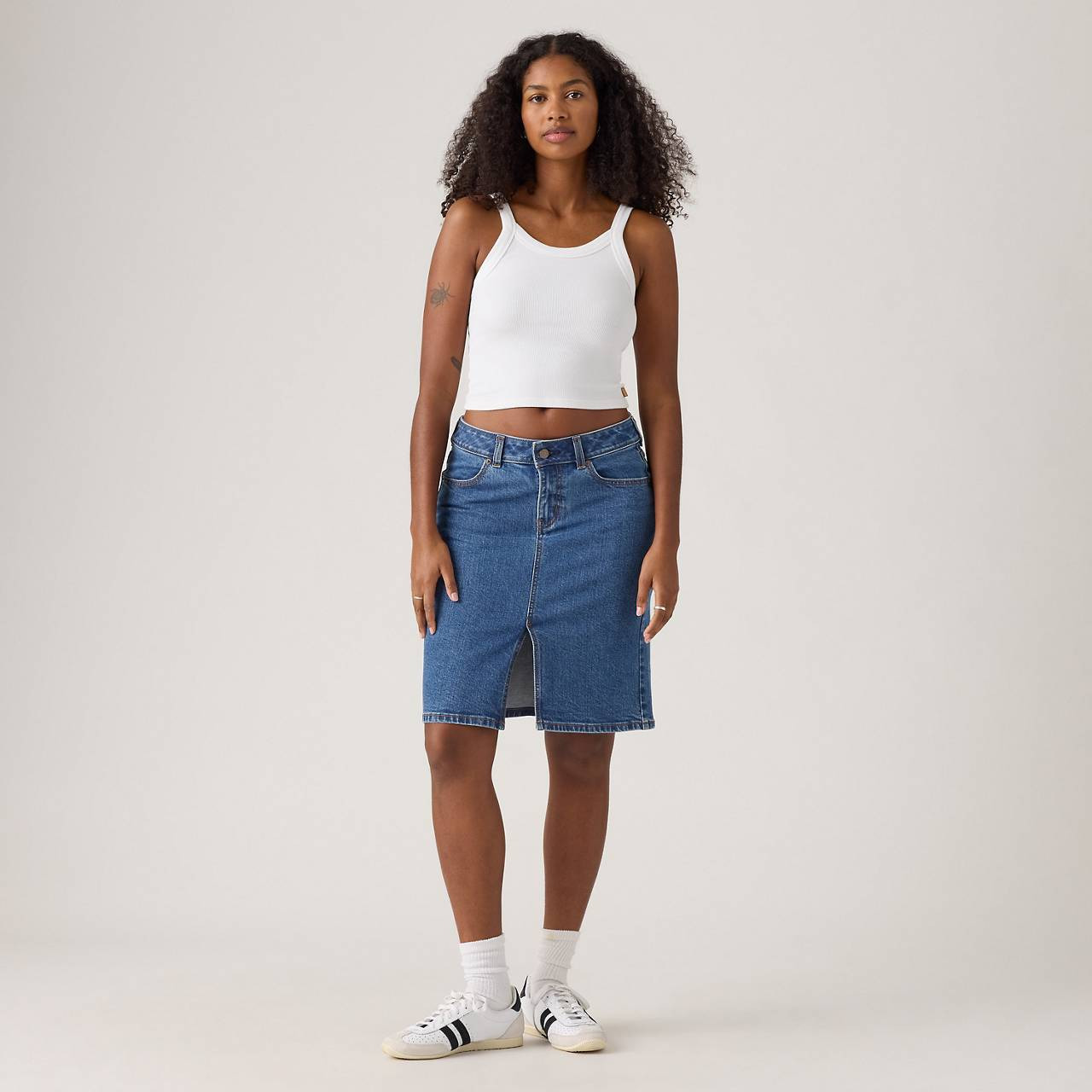 LOW MIDI SKIRT - 2