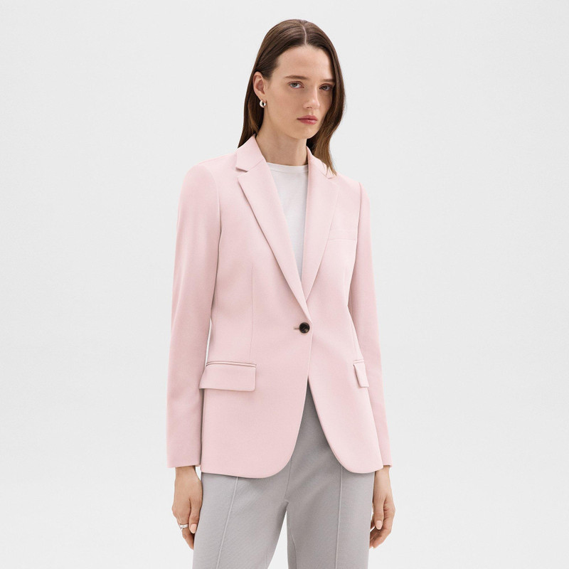 Staple Blazer in Admiral Crepe 2