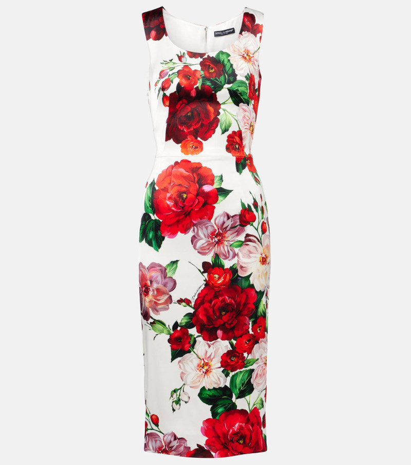 Floral midi dress 1