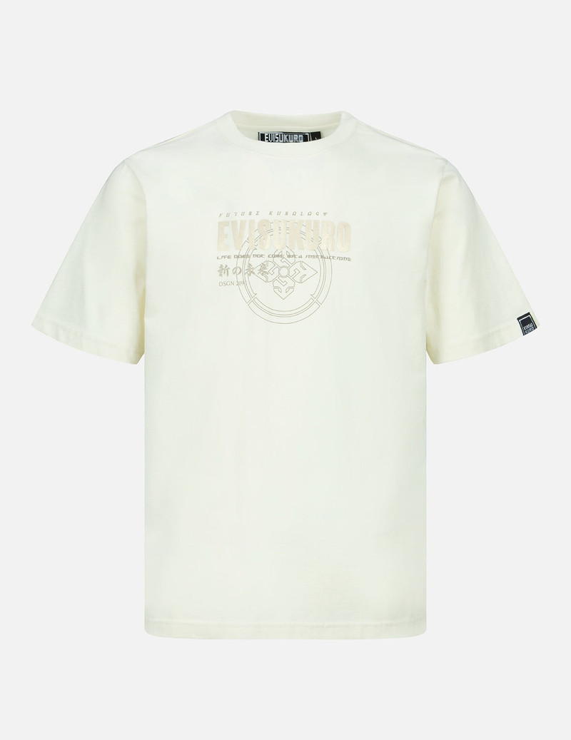 Logo and Kamon Print T-Shirt 1