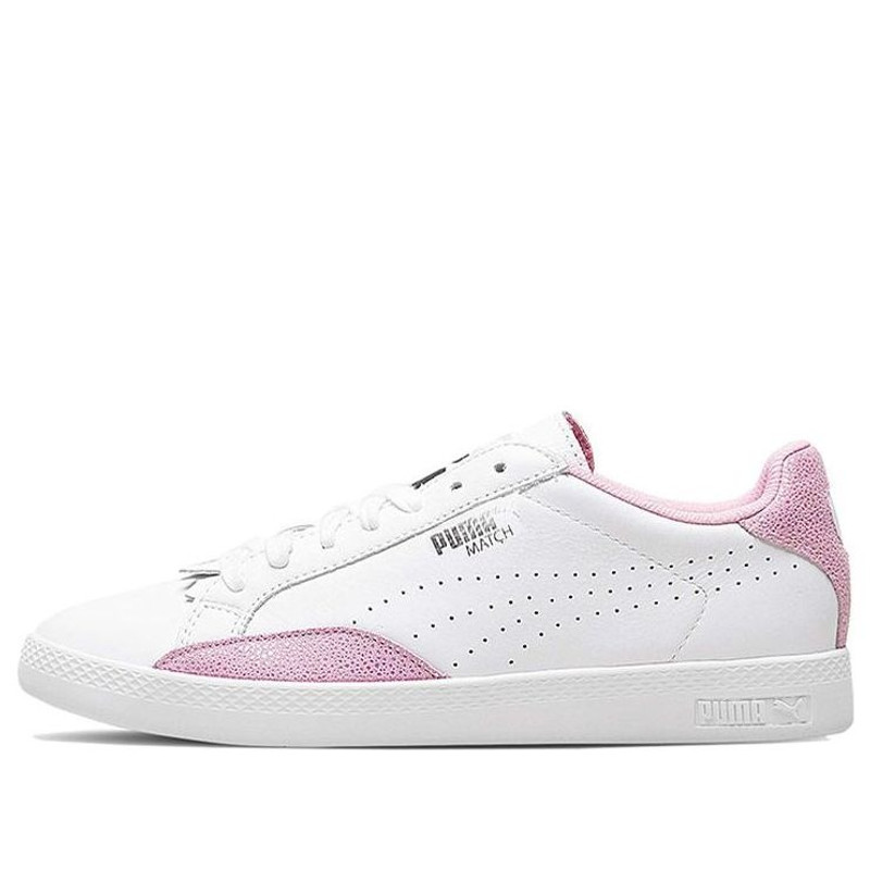(WMNS) PUMA Match Lo Reset Casual Shoes White/Pink 362724-01 - 1