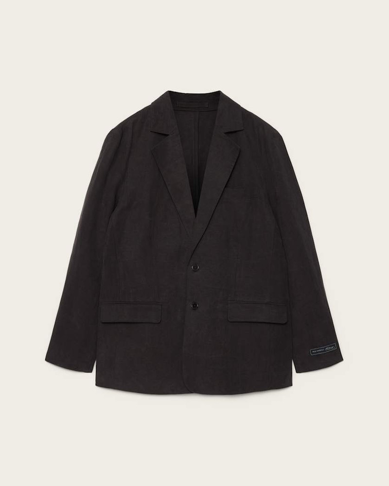 MARKO RELAXED FIT LINEN BLEND BLAZER 1
