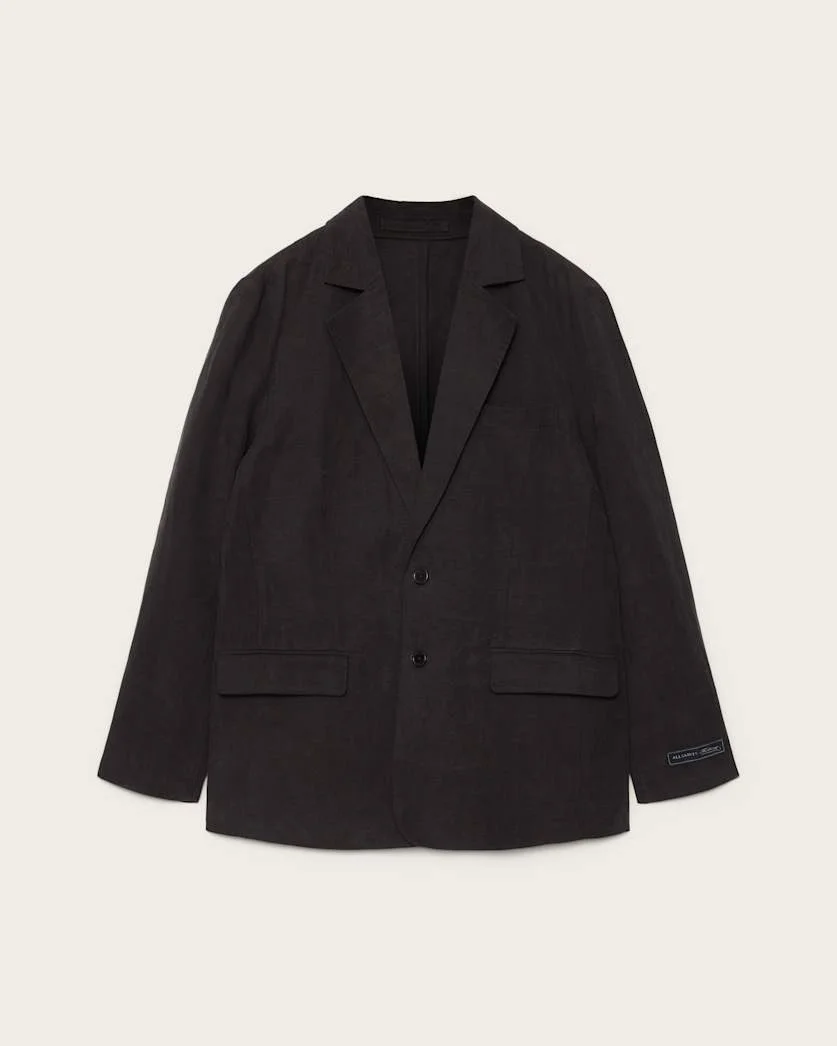 MARKO RELAXED FIT LINEN BLEND BLAZER - 1