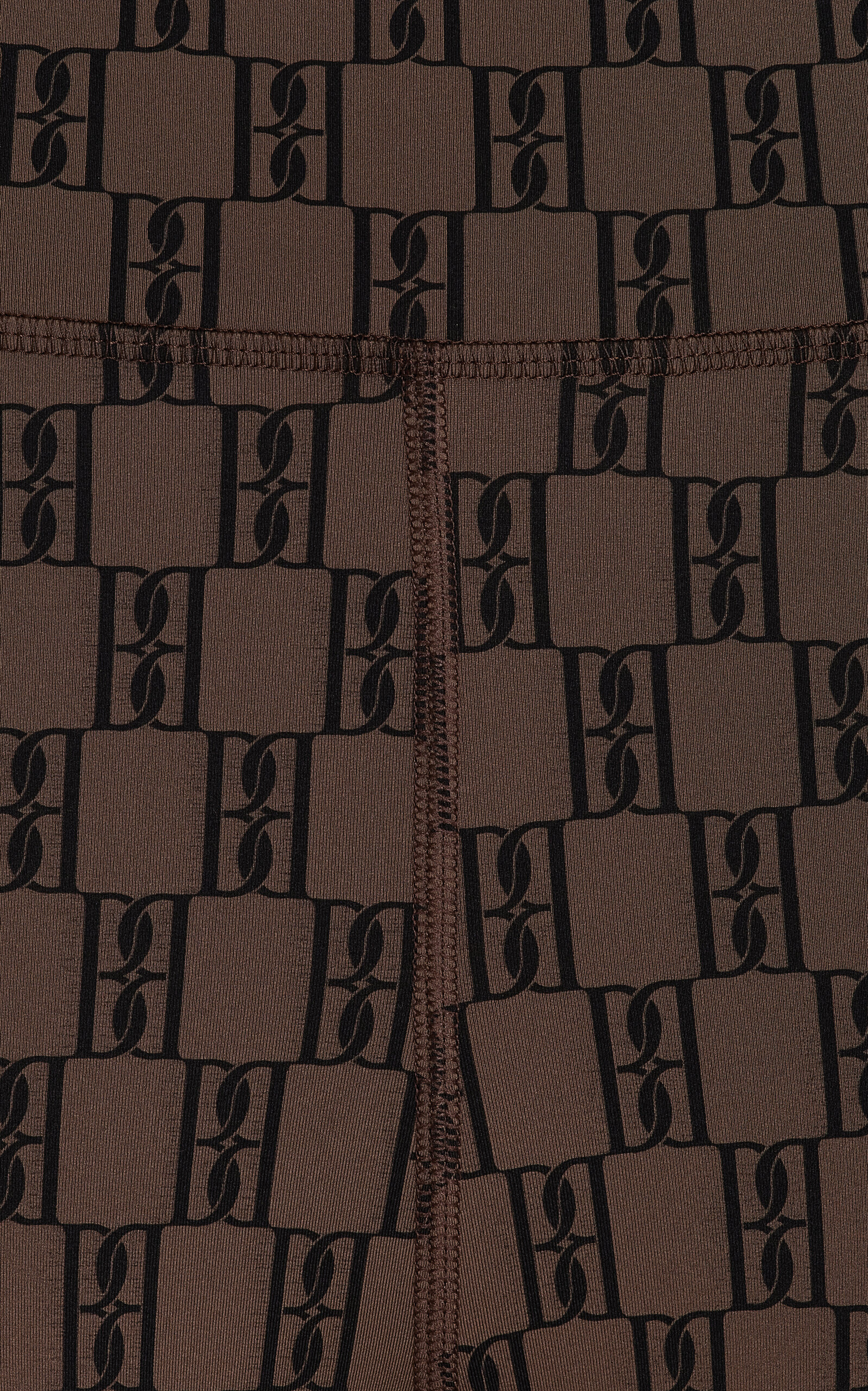 Polene Logo-Knit Leggings brown - 5