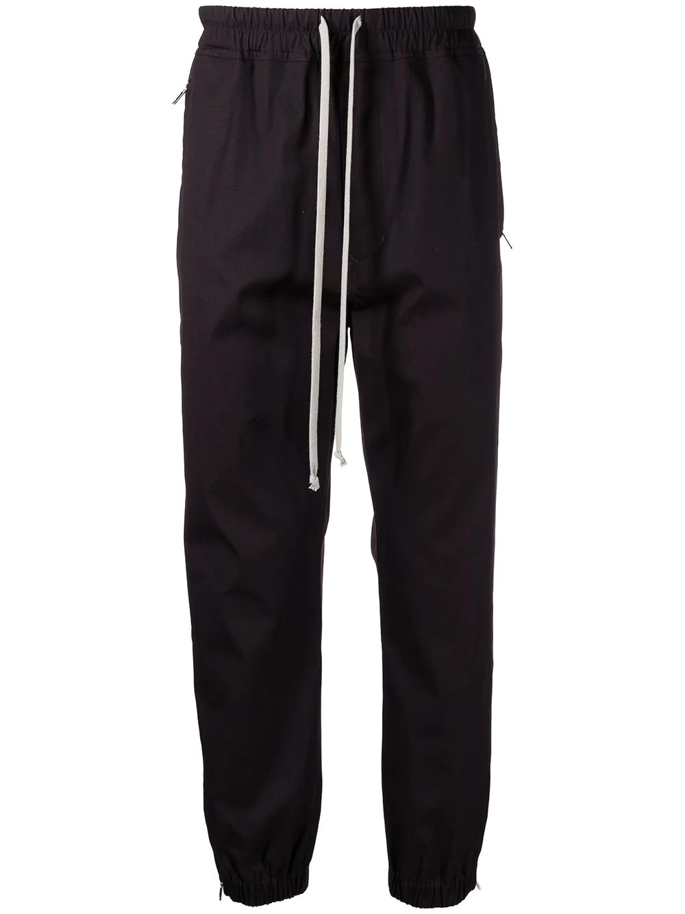 zip-pocket track pants - 1