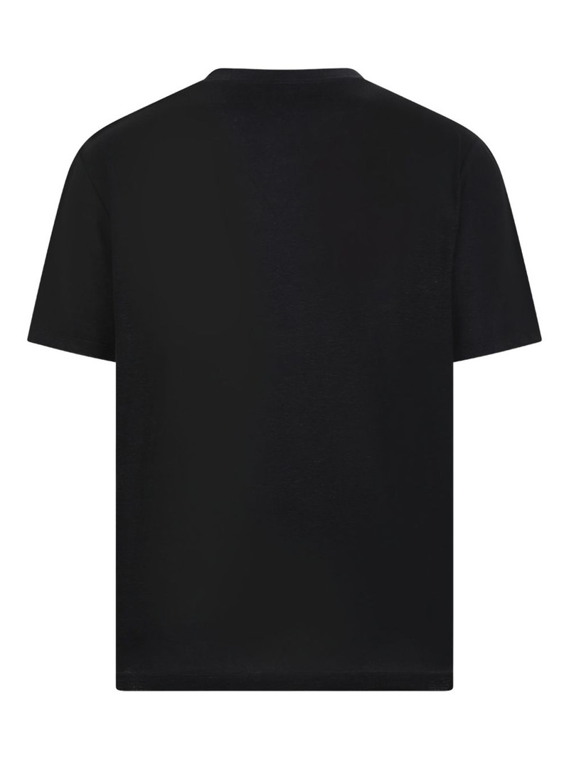 Balmain crest embroidered T-shirt outlook