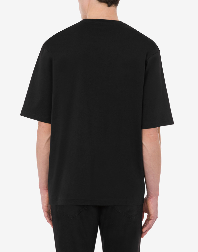 DRAWN TEDDY BEAR ORGANIC JERSEY T-SHIRT 3