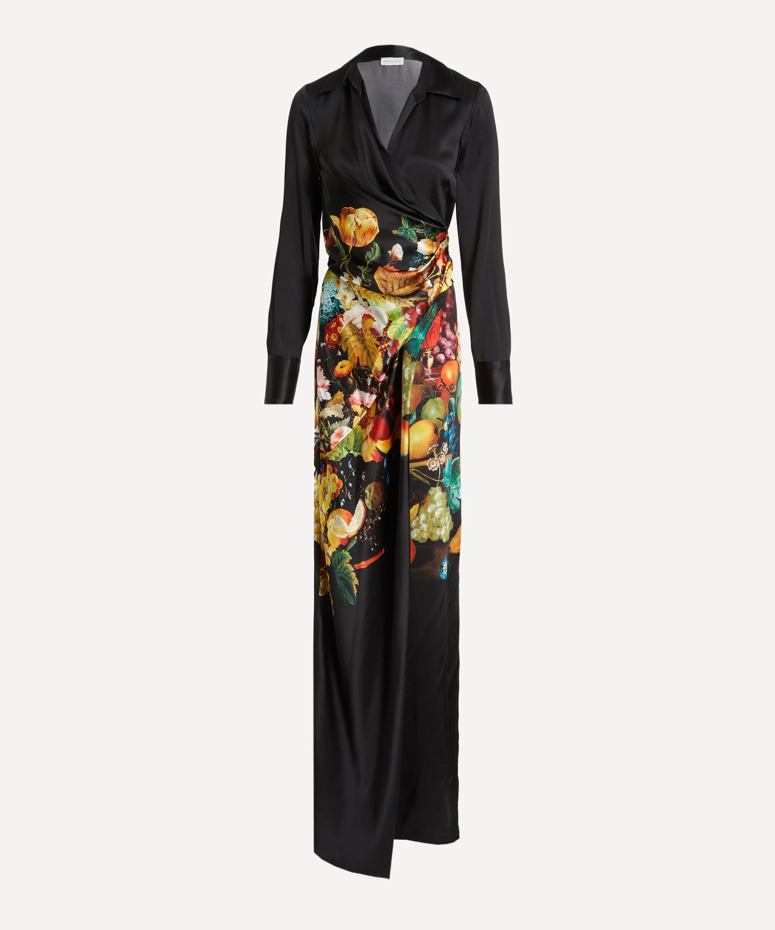Dadea Silk Printed Maxi Dress - 1