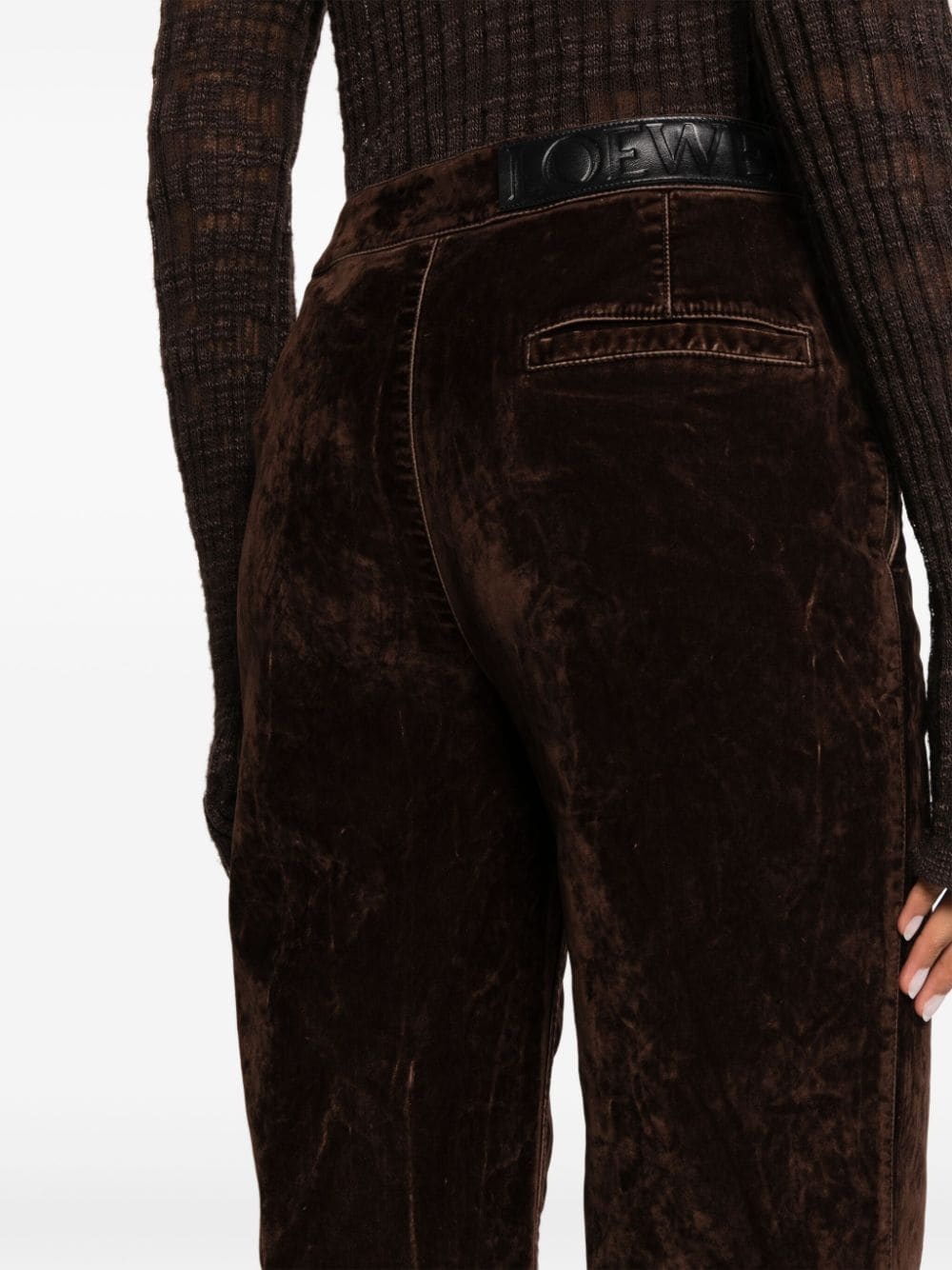 Loewe Bootcut denim jeans tessabit REVERSIBLE