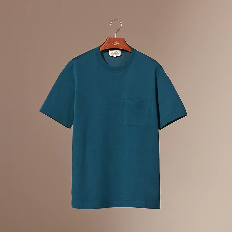 "H" embroidered T-shirt 1