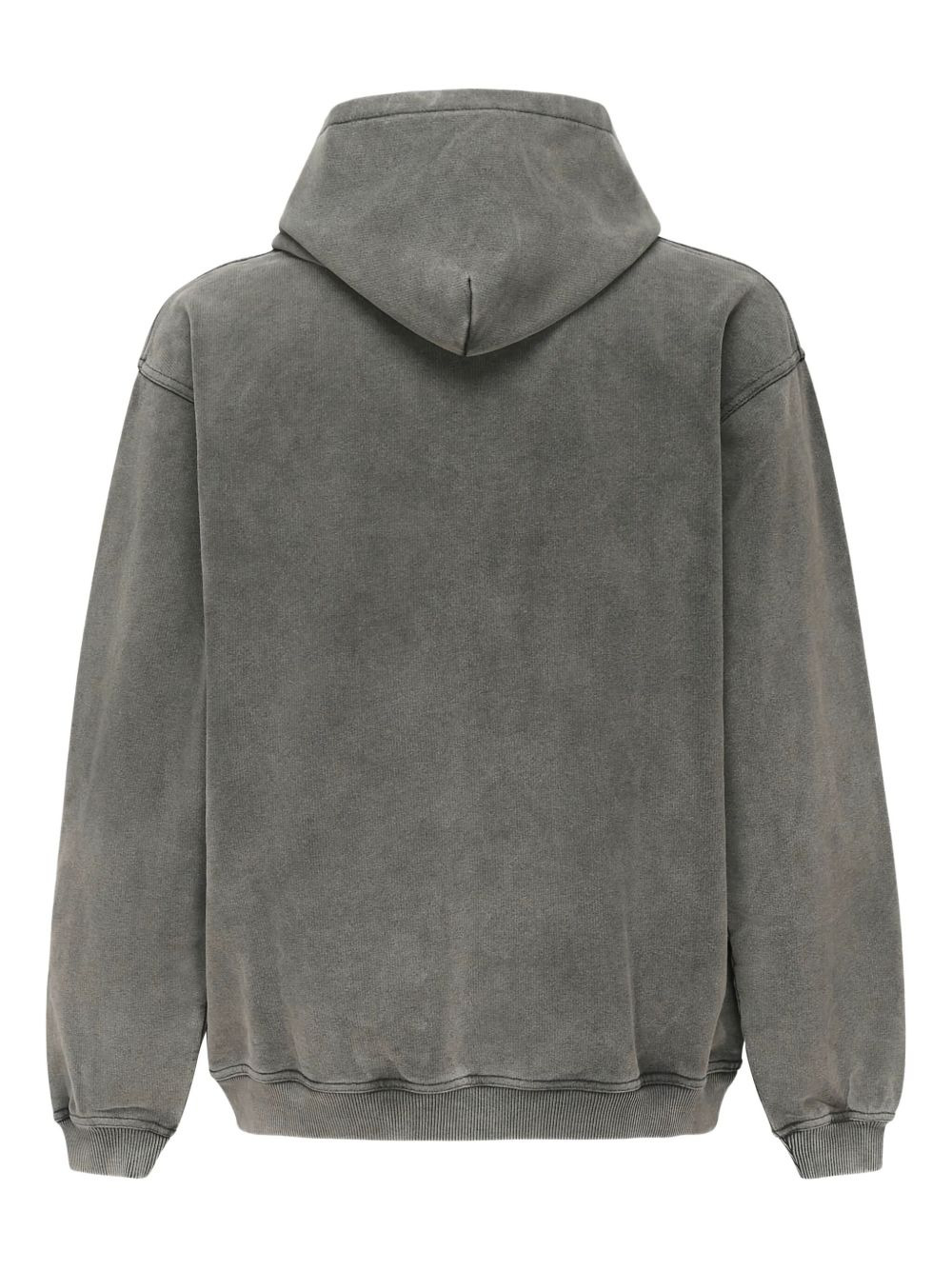 embroidered cotton hoodie - 2