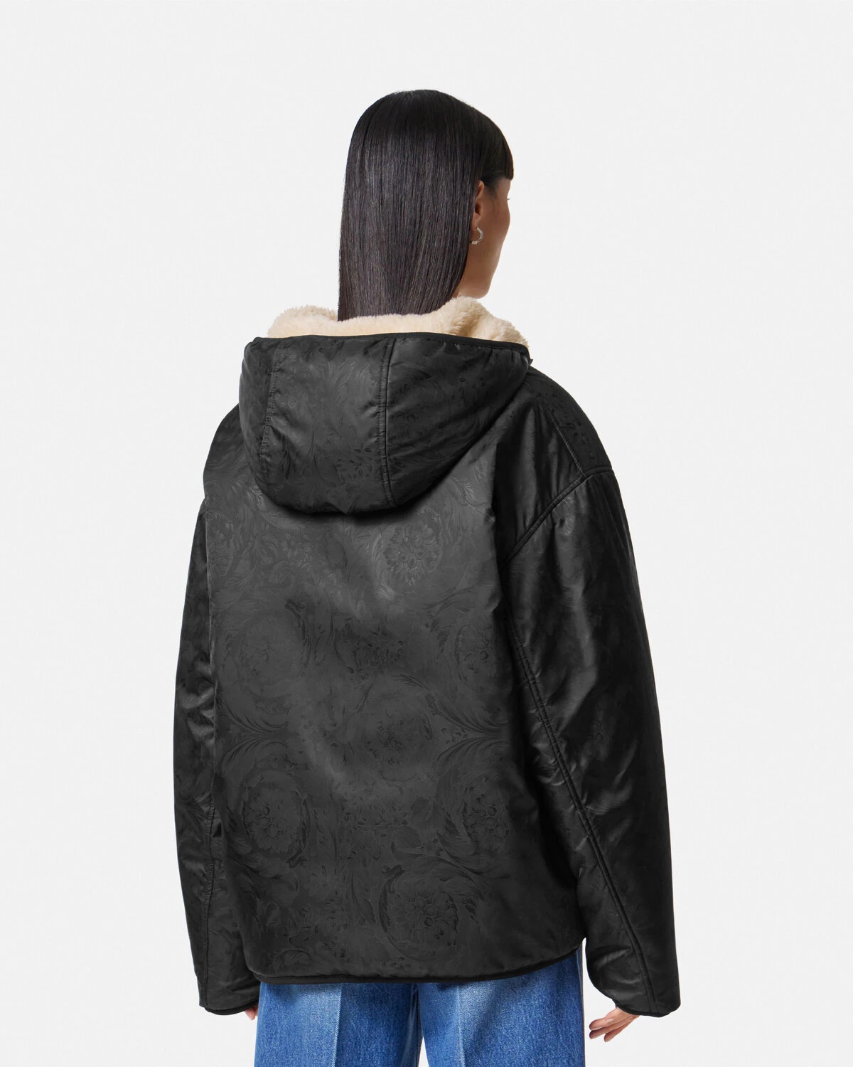 Reversible Barocco Teddy Jacket - 7