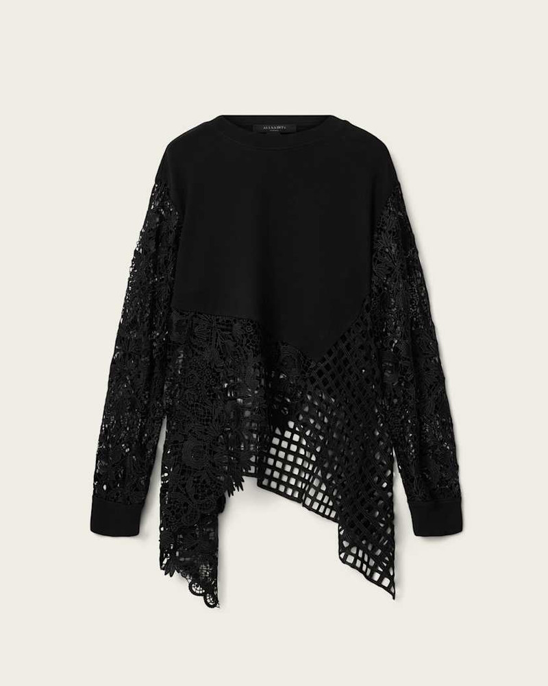 MALORIE ASYMMETRICAL LONG SLEEVE TOP 1