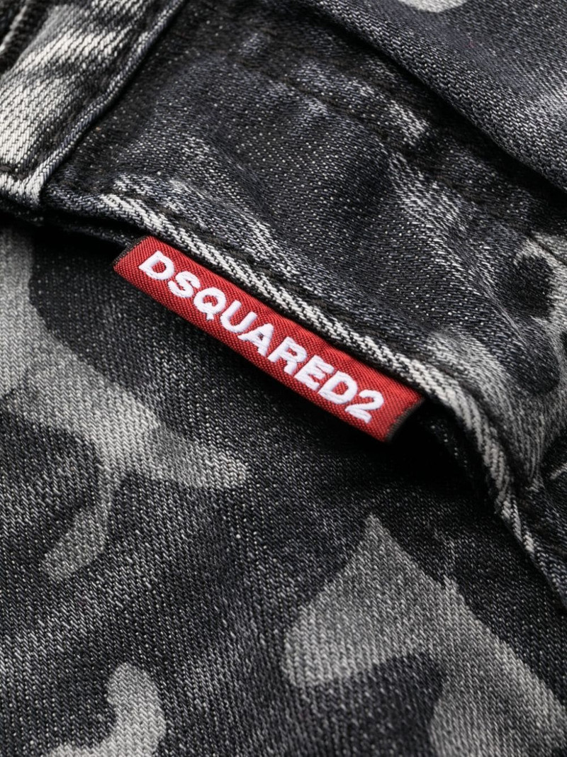 camouflage-print skinny jeans 6