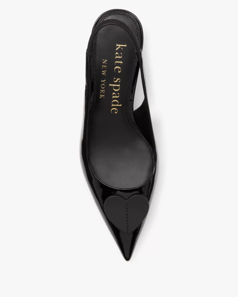 Lover Slingback Kitten Heel Pumps 4