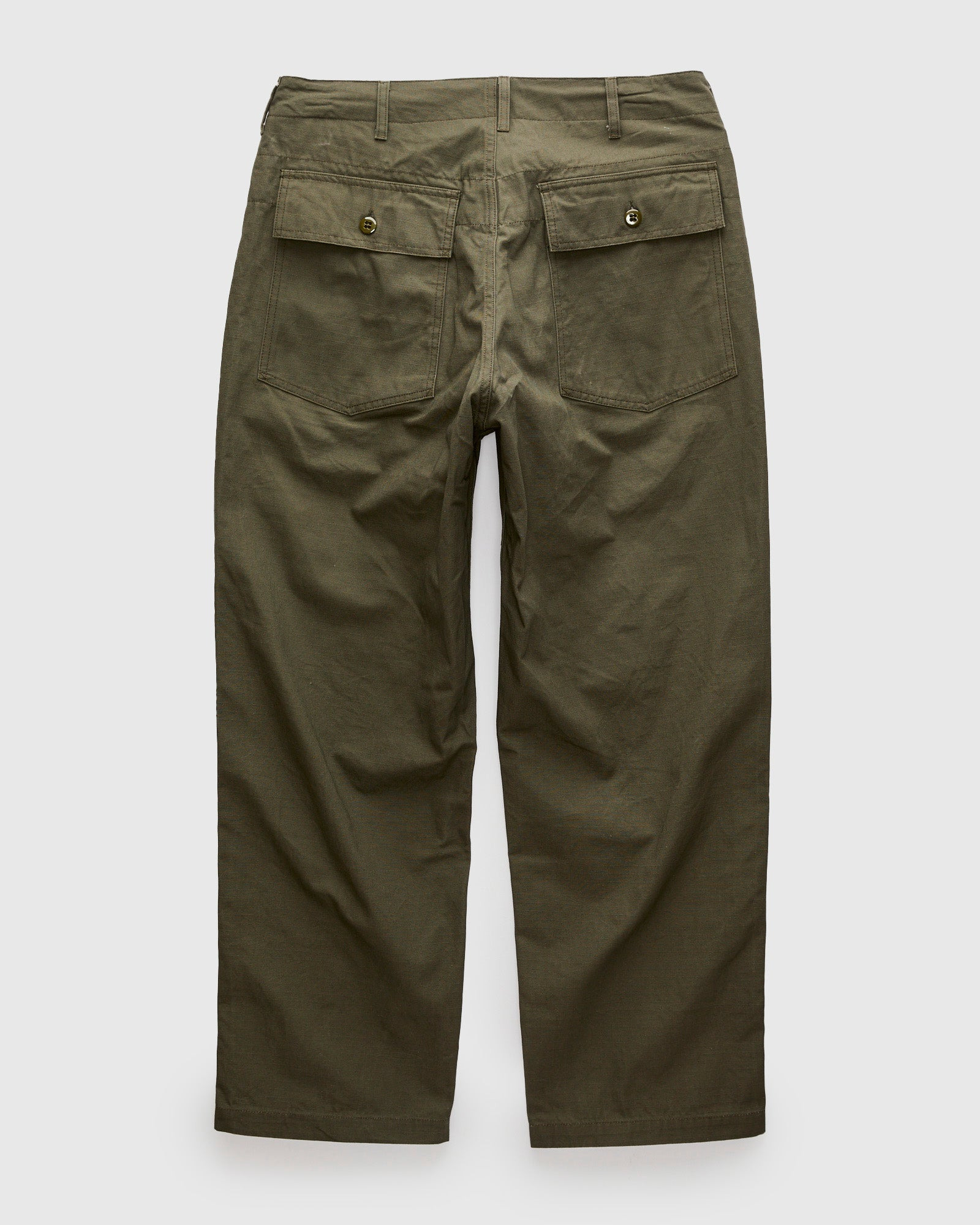 Fatigue Pants in Olive Heavyweight Cotton Ripstop - 2