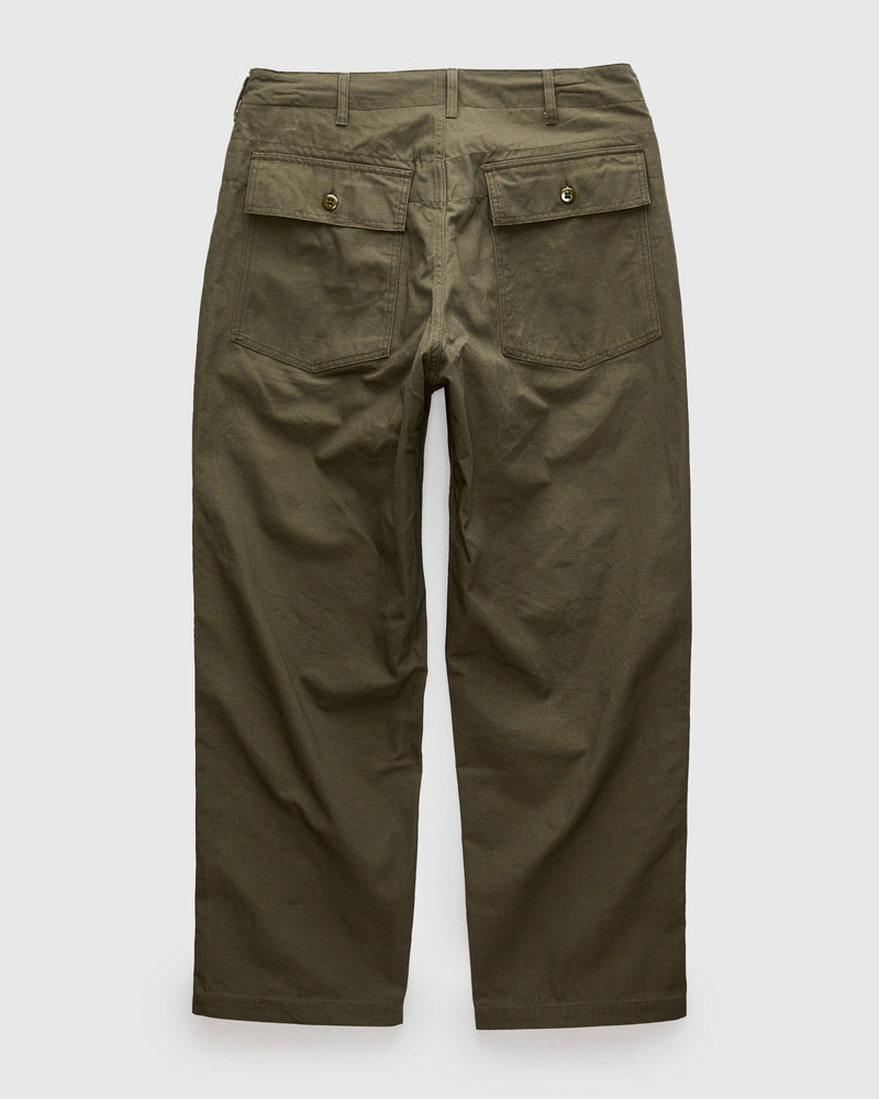 Engineered Garments Fatigue Pants in Olive Heavyweight Cotton Ripstop outlook