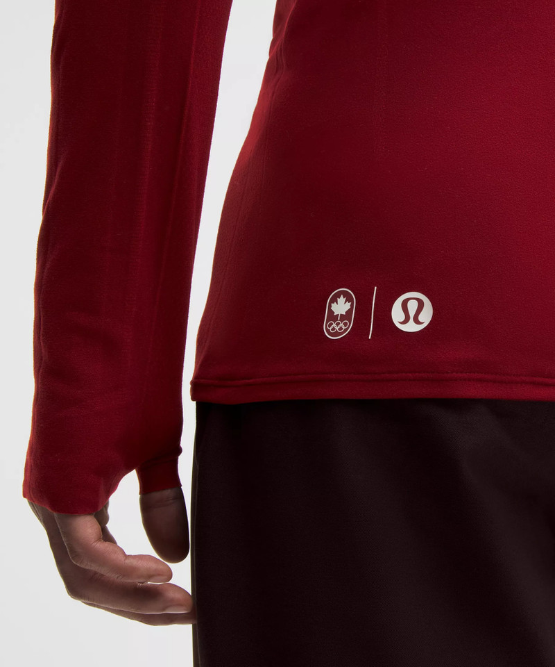 Team Canada Men's Seamless Mockneck Base Layer *COC Logo 5