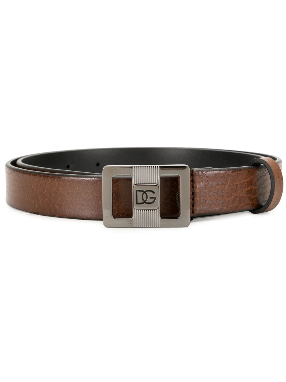 logo buckle belt - 1