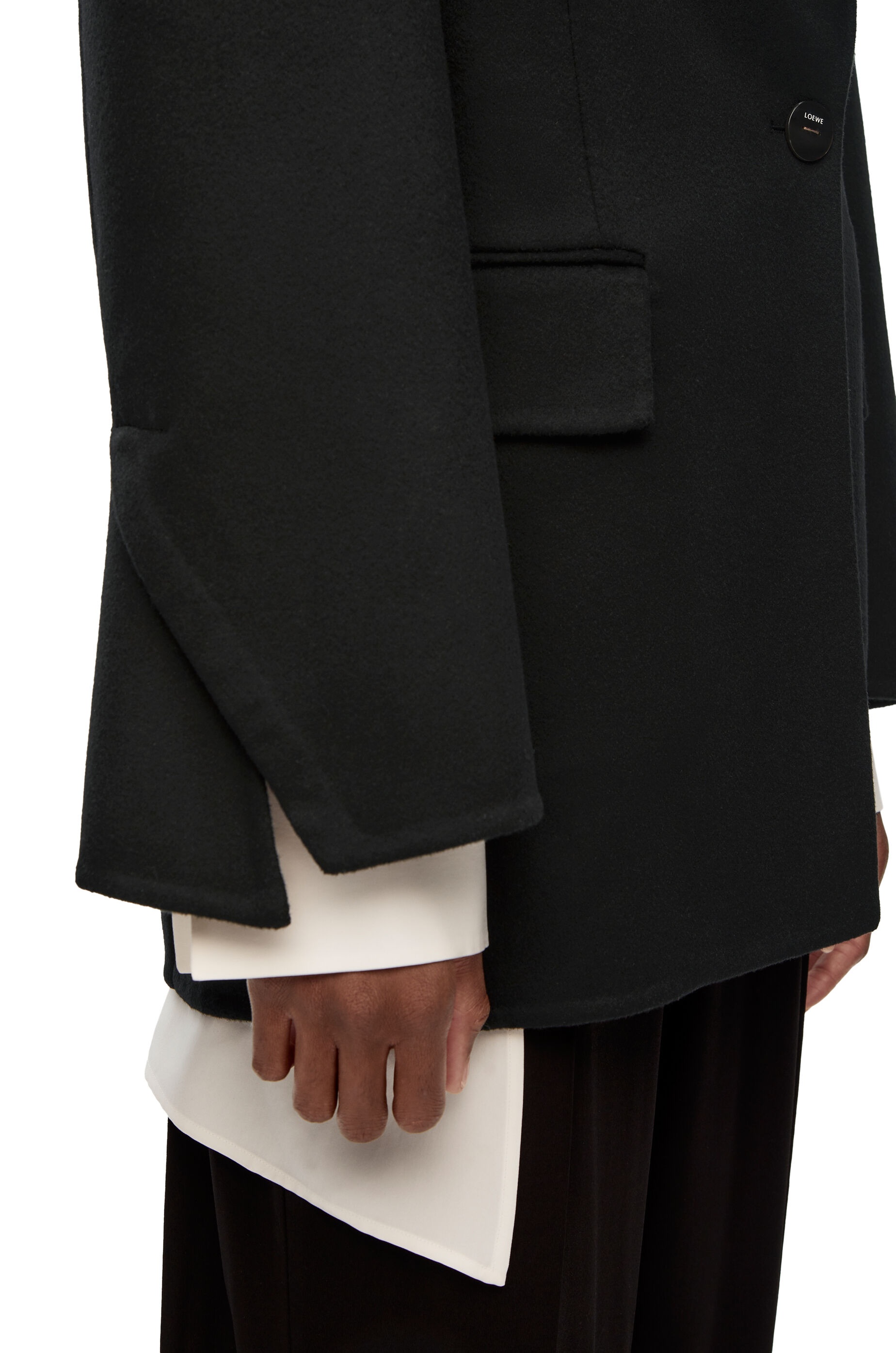 Blazer in wool and cashmere - 4